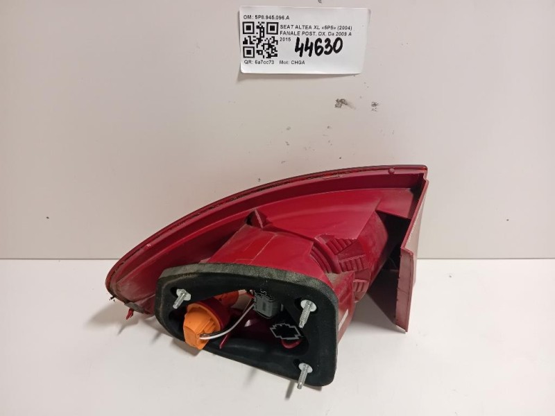 Fanale POST DX 5P8945096A Seat Altea XL 5P5 2004