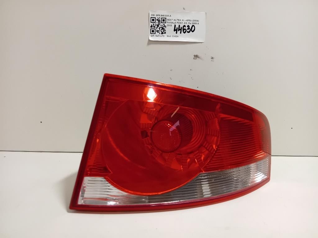 Fanale POST DX 5P8945096A Seat Altea XL 5P5 2004