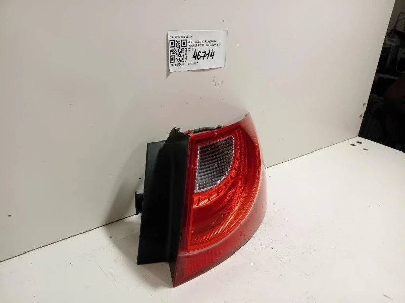 Fanale POST DX 3R9 945 096 A Seat EXEO 3R2 2009