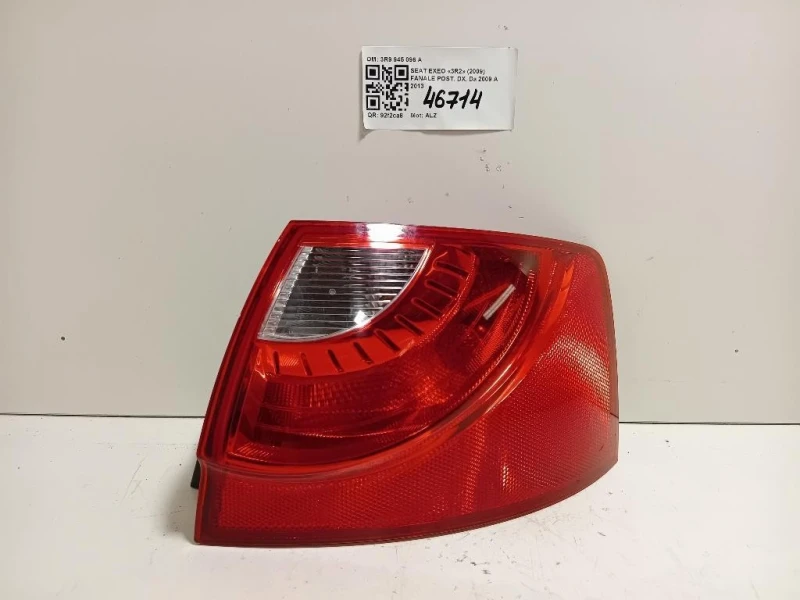 Fanale POST DX 3R9 945 096 A Seat EXEO 3R2 2009