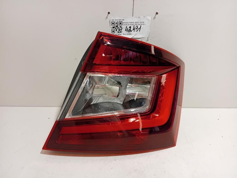 Fanale POST DX 6V6 945 208 Skoda Fabia NJ3 2018