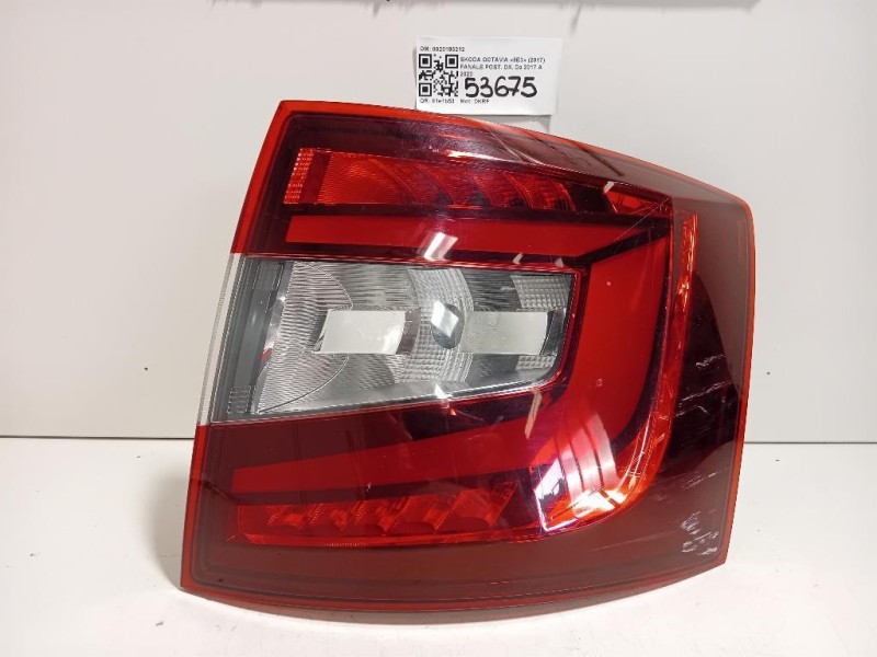 Fanale POST DX 0020193212 Skoda Octavia 5E3 2017