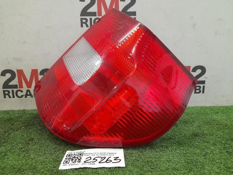 Fanale POST DX 5L0945112 Skoda YETI 2010