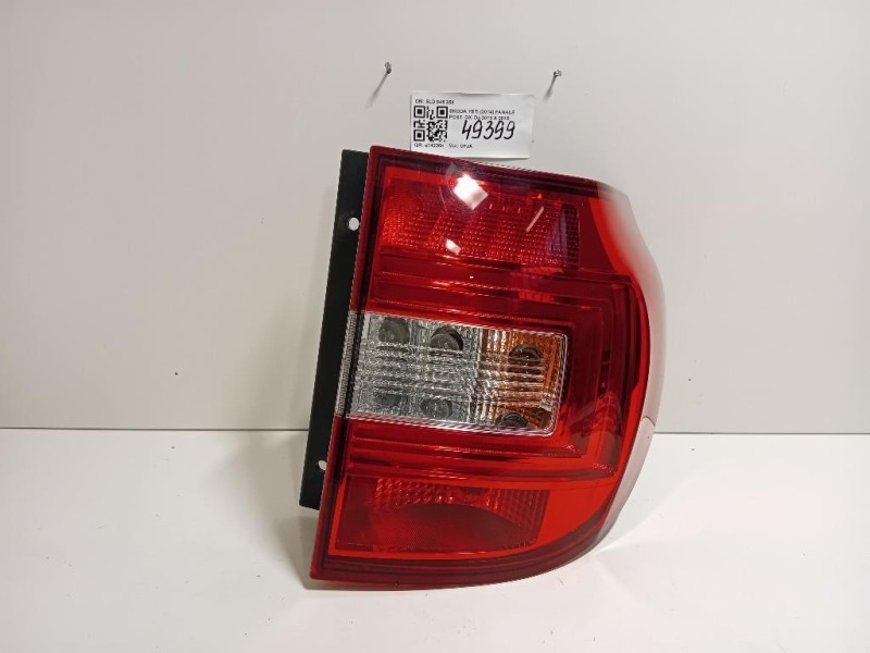 Fanale POST DX 5LD 945 258 Skoda YETI 2014