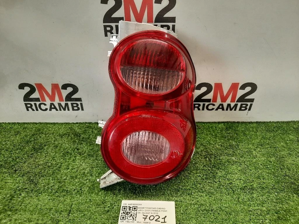Fanale POST DX A4518200264 Smart Fortwo Cabrio 451 2007