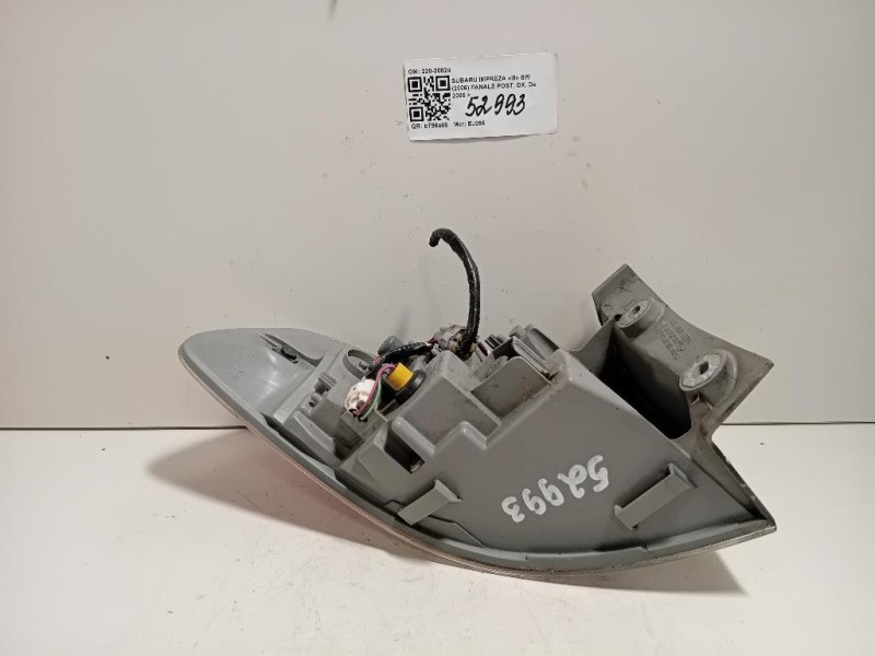 Fanale POST DX 220-20024 Subaru Impreza III SW 2006