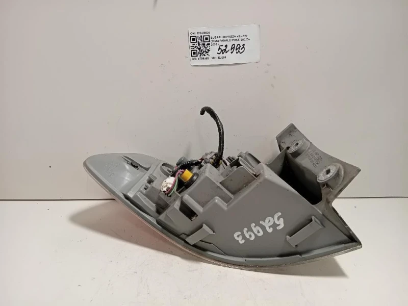 Fanale POST DX 220-20024 Subaru Impreza III SW 2006