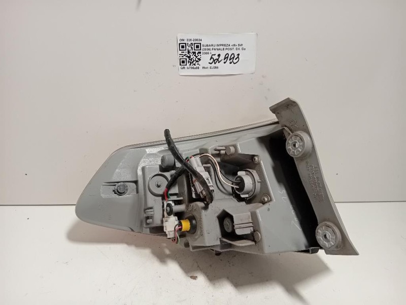 Fanale POST DX 220-20024 Subaru Impreza III SW 2006