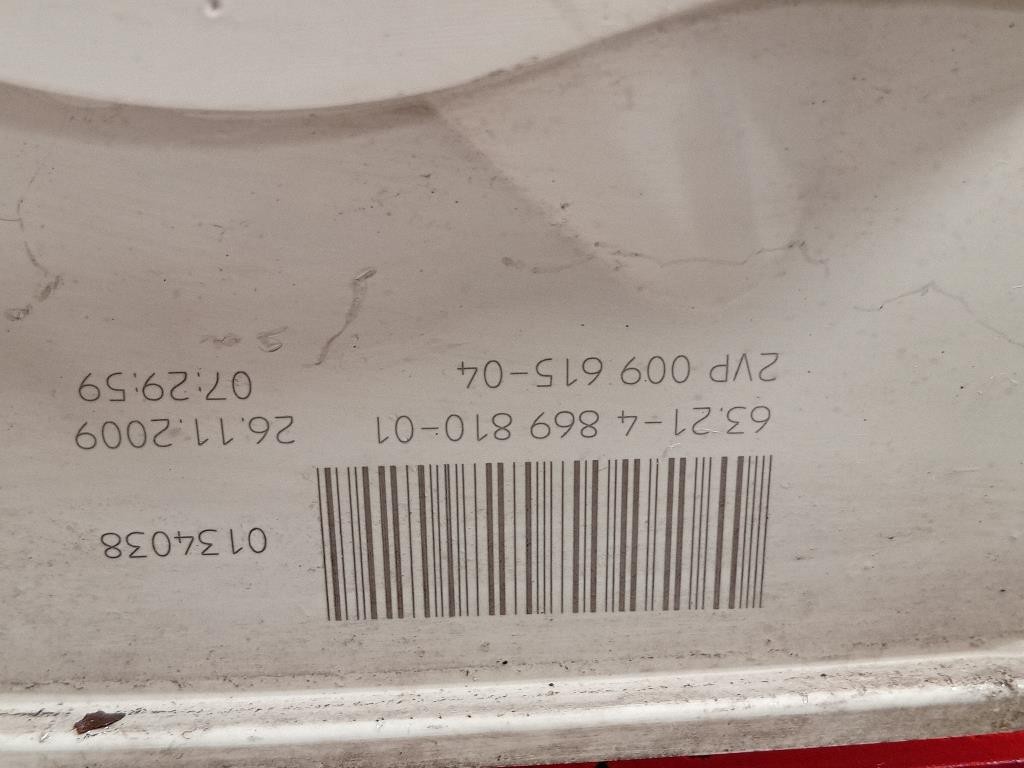 Fanale POST DX 6321486981001 Bmw Serie 1 E88 Cabrio 2005