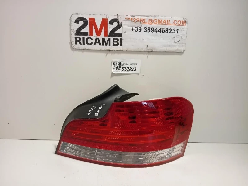 Fanale POST DX 6321486981001 Bmw Serie 1 E88 Cabrio 2005