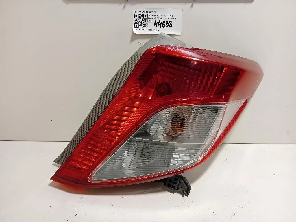 Fanale POST DX FANALE POST DX Toyota Yaris IV 2012