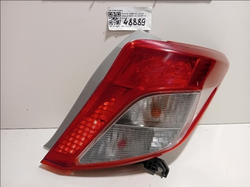 Fanale POST DX 815510D540 Toyota Yaris IV 2012