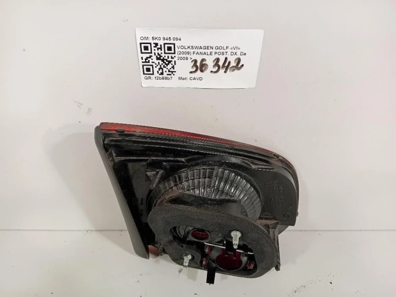 Fanale POST DX 5K0 945 094 Volkswagen GOLF VI 2009