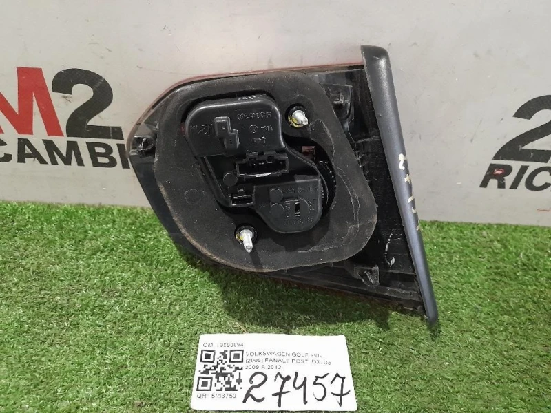 Fanale POST DX 89090894 Volkswagen GOLF VI 2009