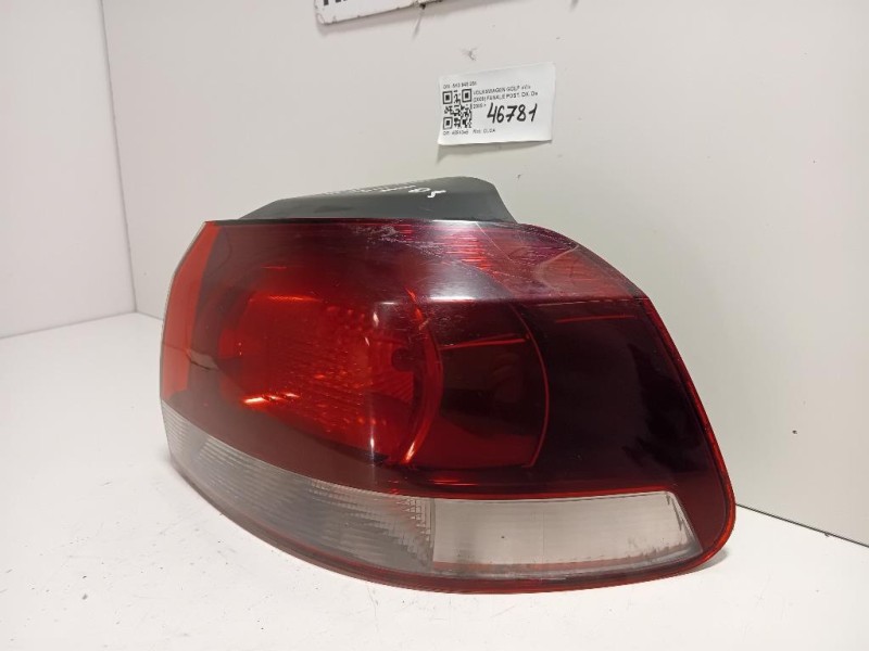 Fanale POST DX 5K0 945 258 Volkswagen GOLF VI 2009