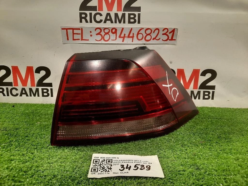 Fanale POST DX 5G0945096Q DX Volkswagen GOLF VII 2017