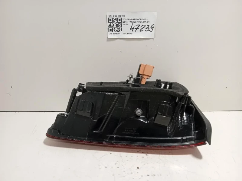 Fanale POST DX 5 G0 945 093 AH Volkswagen GOLF VII 2017