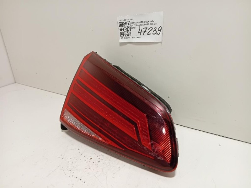 Fanale POST DX 5 G0 945 093 AH Volkswagen GOLF VII 2017