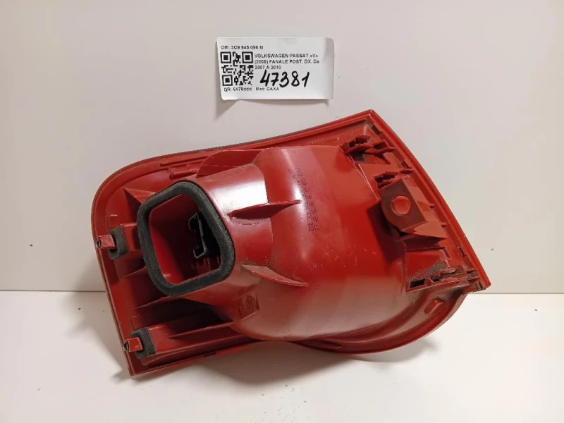 Fanale POST DX 3C9 945 096 N Volkswagen Passat V 2005