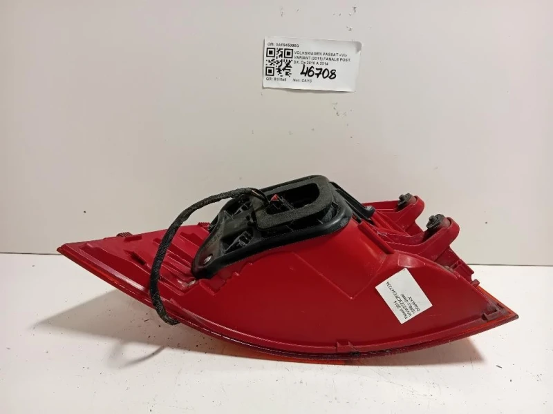 Fanale POST DX 3AF945096G Volkswagen Passat VI Variant 2011