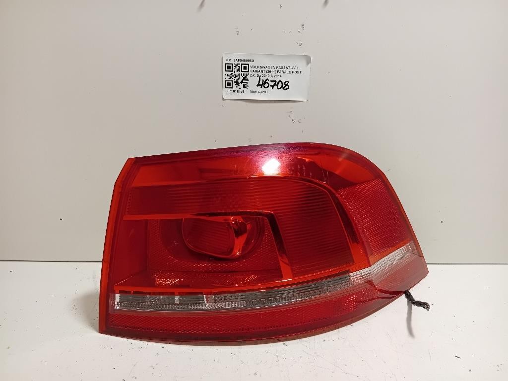 Fanale POST DX 3AF945096G Volkswagen Passat VI Variant 2011
