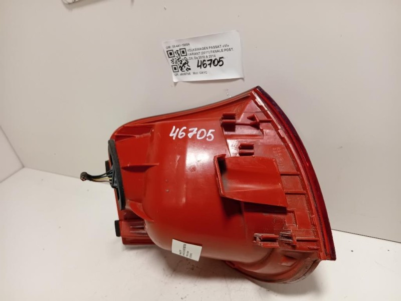 Fanale POST DX 08-441-1988R Volkswagen Passat VI Variant 2011