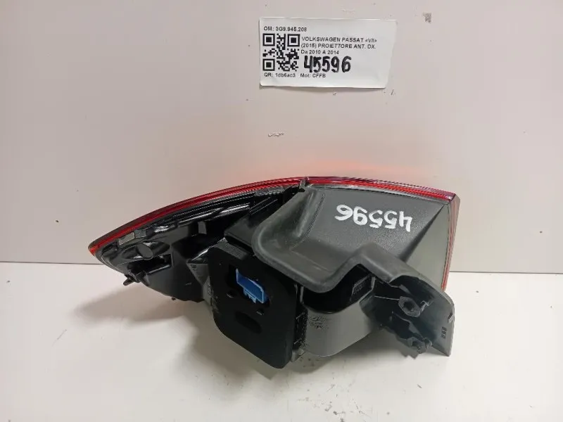 Fanale POST DX 3G9945208 3G9945208F Volkswagen Passat VII 2015