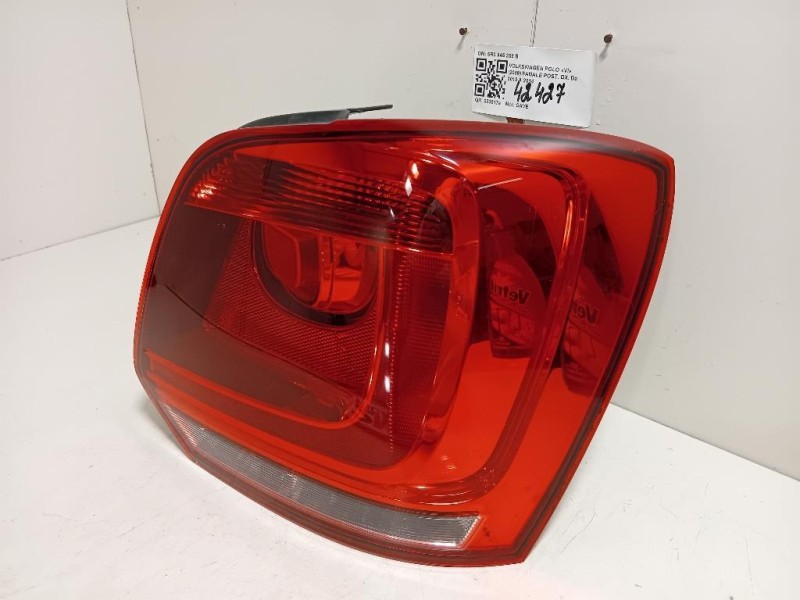 Fanale POST DX 6R0 945 258 B Volkswagen POLO VI 2009