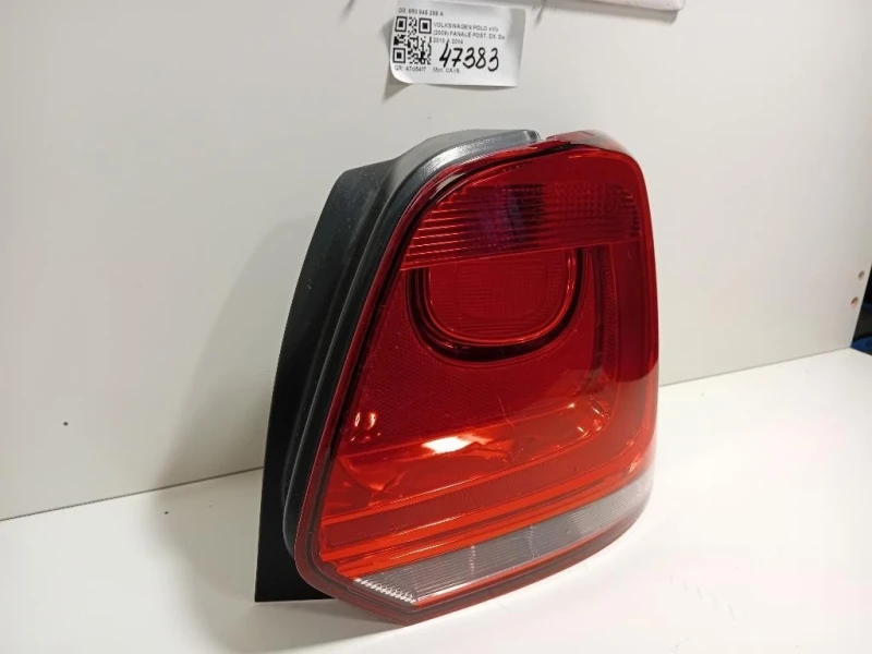 Fanale POST DX 6R0 945 258 A Volkswagen POLO VI 2009