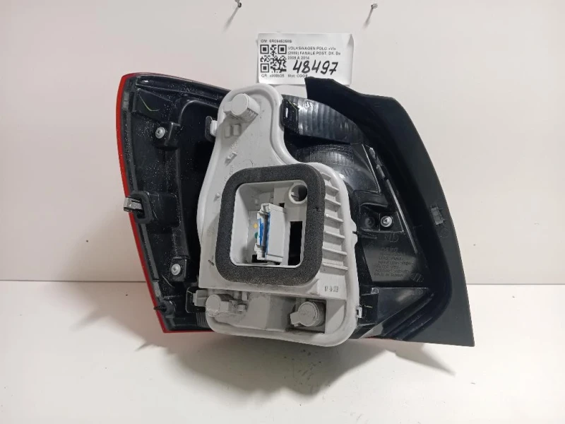 Fanale POST DX 6R0945258B Volkswagen POLO VI 2009
