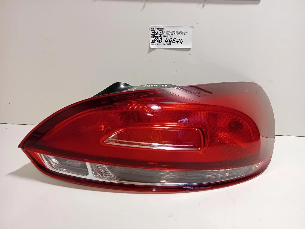 Fanale POST DX 1K8945096M Volkswagen Scirocco III 2009