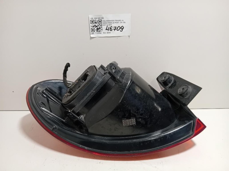 Fanale POST DX 5N0 945 258 Volkswagen Tiguan I 2008