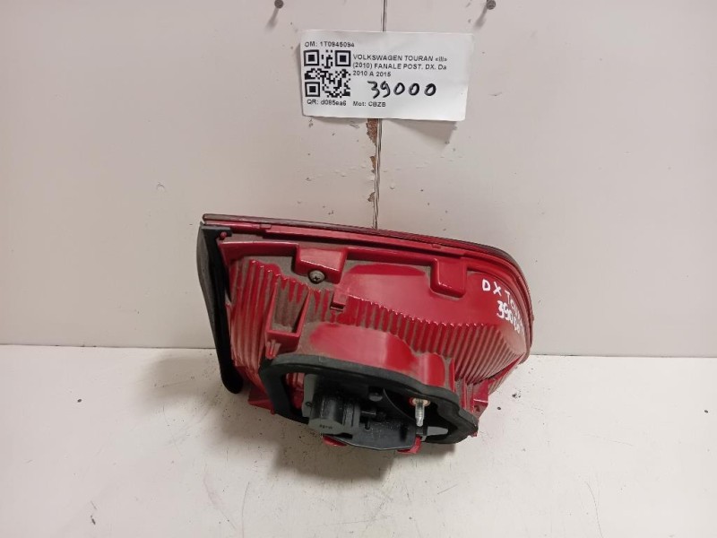 Fanale POST DX 1T0945094 Volkswagen Touran III 2010