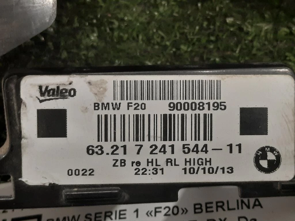 Fanale POST DX 6321 7 241 544-11 Bmw Serie 1 F20 Berlina 2012