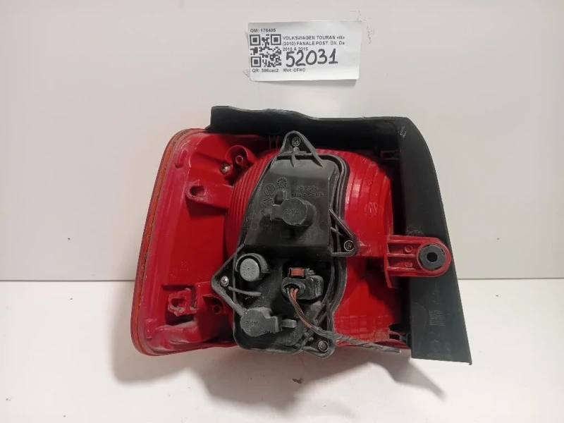 Fanale POST DX 176405 Volkswagen Touran III 2010