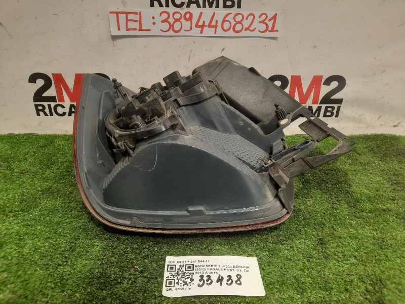 Fanale POST DX 6321 7 241 544-11 Bmw Serie 1 F20 Berlina 2012