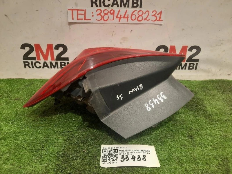 Fanale POST DX 6321 7 241 544-11 Bmw Serie 1 F20 Berlina 2012