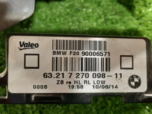 Fanale POST DX 6321 7 270098-11 Bmw Serie 1 F20 Berlina 2012