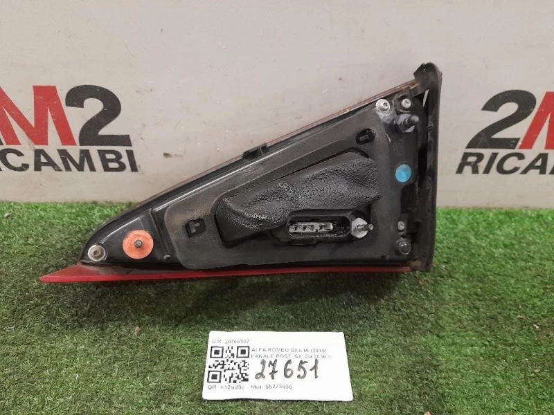 Fanale POST SX 20700107 Alfa Romeo Giulia 2016