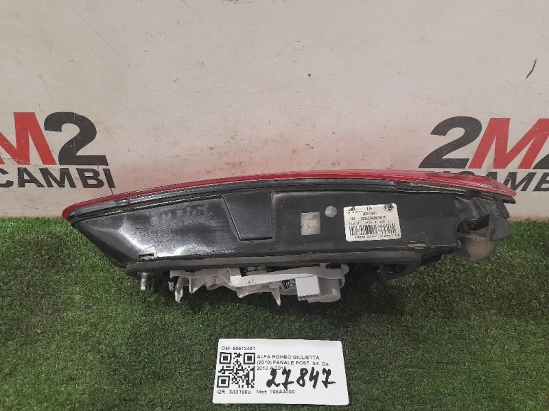 Fanale POST SX 50513401 Alfa Romeo Giulietta 2010