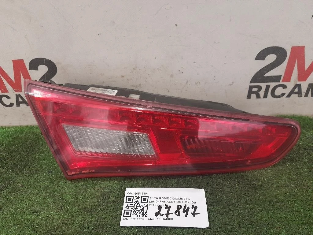 Fanale POST SX 50513401 Alfa Romeo Giulietta 2010