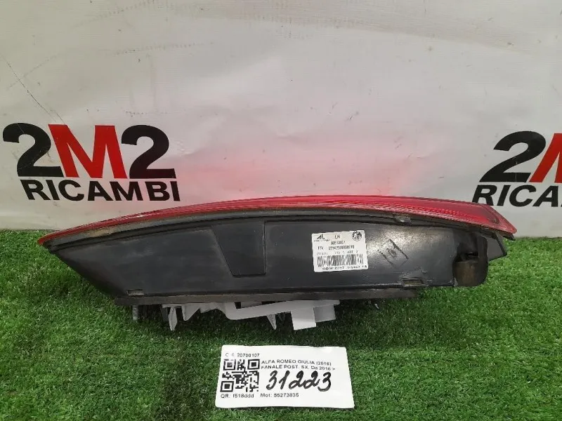 Fanale POST SX 20700107 Alfa Romeo Giulietta 2010