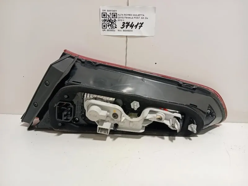 Fanale POST SX 50513401 Alfa Romeo Giulietta 2010