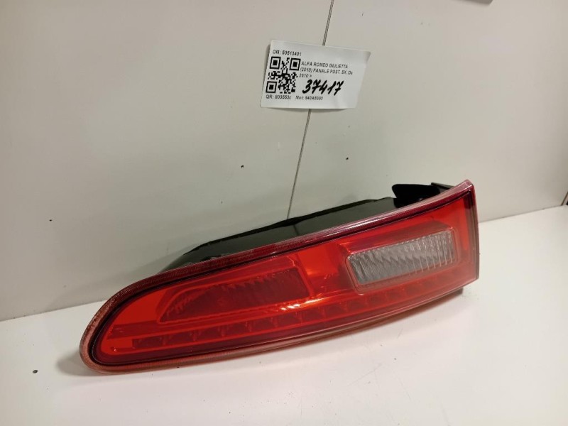 Fanale POST SX 50513401 Alfa Romeo Giulietta 2010