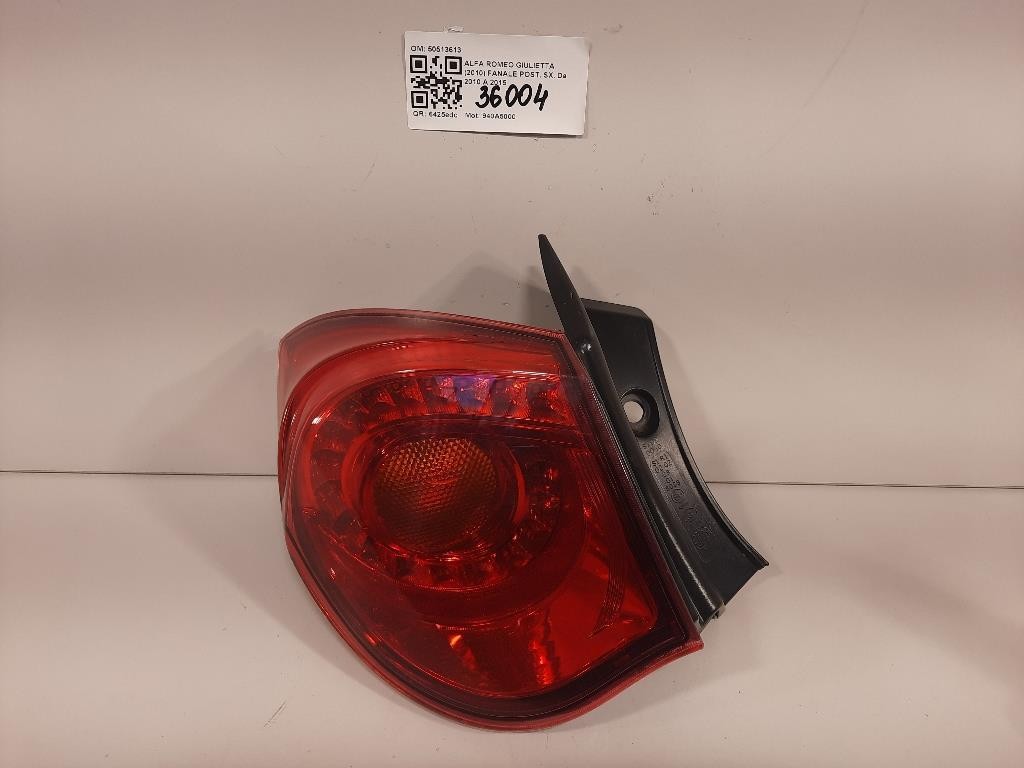 Fanale POST SX FANALE STOP 50513613 Alfa Romeo Giulietta 2010
