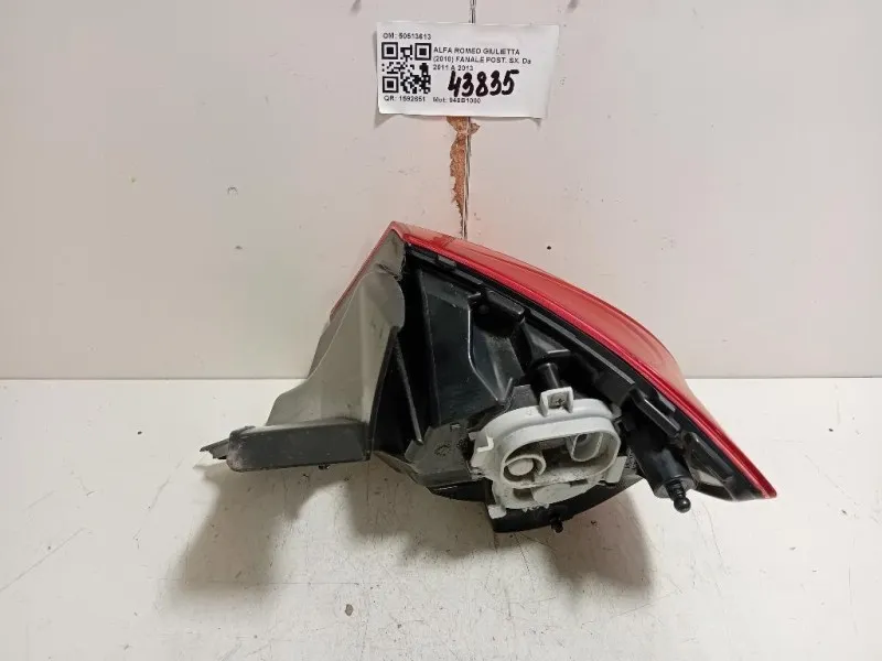 Fanale POST SX 50513613 Alfa Romeo Giulietta 2010