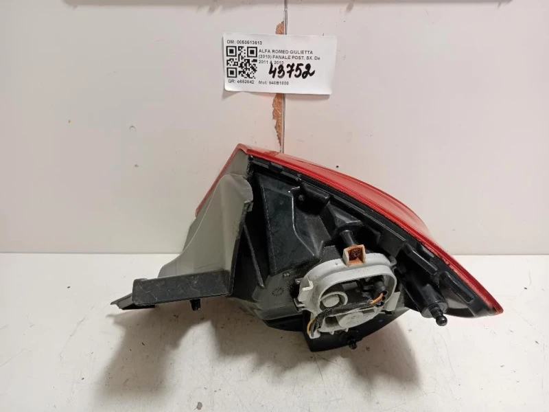 Fanale POST SX 0050513613 Alfa Romeo Giulietta 2010