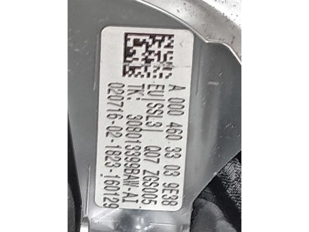 Volante A0004603303 Mercedes Classe A W176 2013