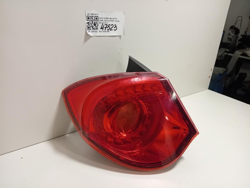 Fanale POST SX 50513613 Alfa Romeo Giulietta 2010