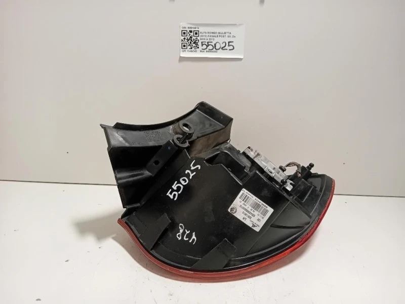 Fanale POST SX 50513613 Alfa Romeo Giulietta 2010